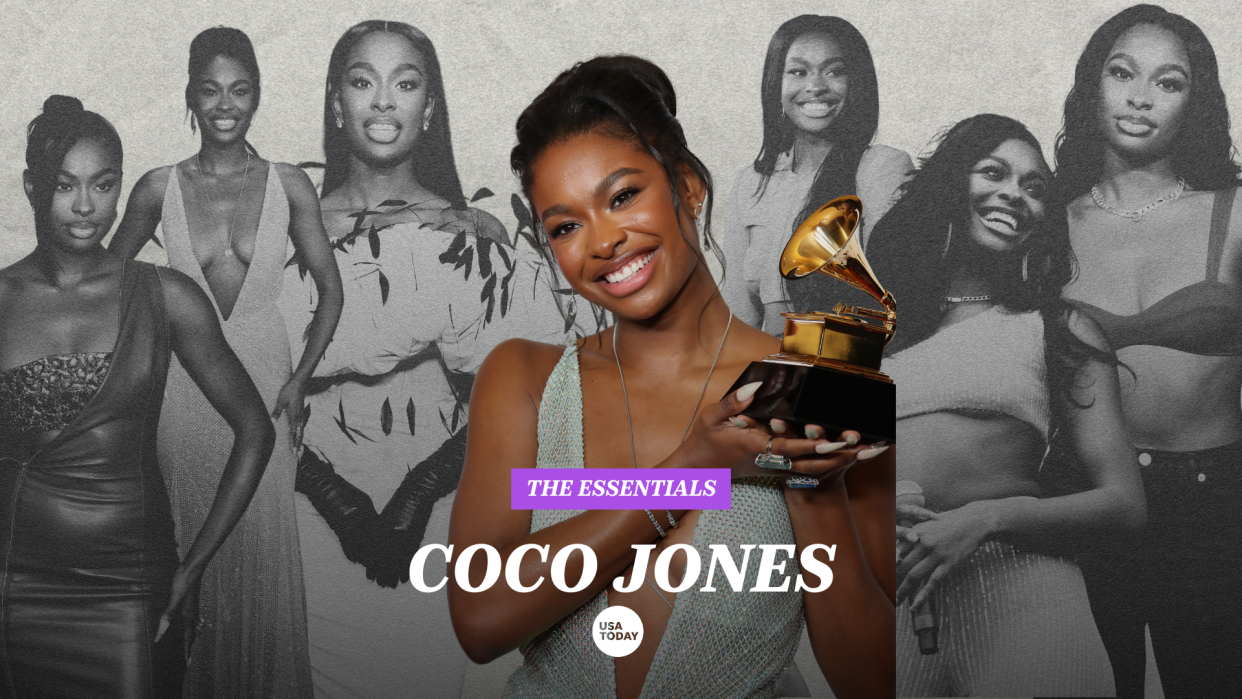 Coco Jones reveals what she needs in her beauty bag, how she combats the pressures of social media and her secret to slaying the red carpet for USA TODAY's The Essentials.