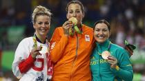 Anna Meares won a historic bronze medal in the keirin, making her the most decorated Australian cyclist in Olympic history.