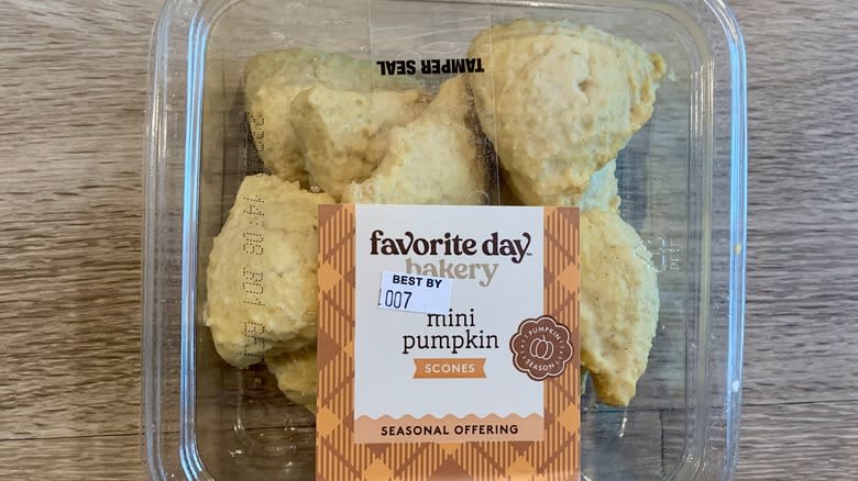 Target Pumpkin Mini Scones