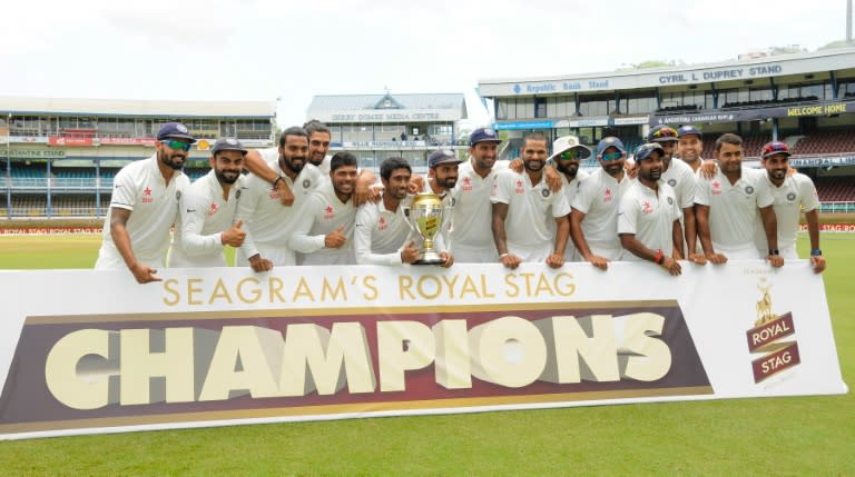 India's final Test against the West Indies ended in a rain-hit draw at Port of Spain