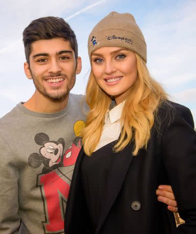 Disney/Rex/Shutterstock Zayn Malik and Perrie Edwards in Paris in January 2014