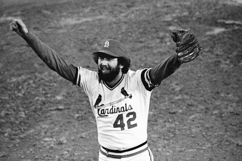 St. Louis Cardinals ace reliever Bruce Sutter