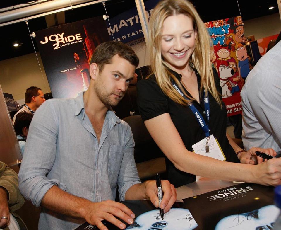 Comic Con 2008 Joshua Jackson Anna Tory