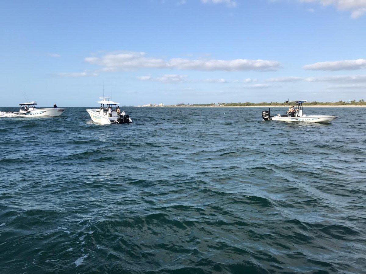 On Sunday the Venice Police Department in Florida discovered the wreckage of a rented single-engine Piper Cherokee 1/3 of a mile west offshore from the Venice Municipal Airport. / Credit: Twitter