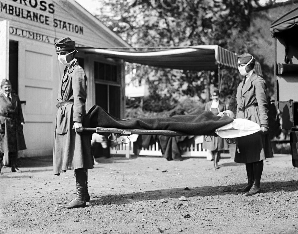 Red Cross Influenza Nurses