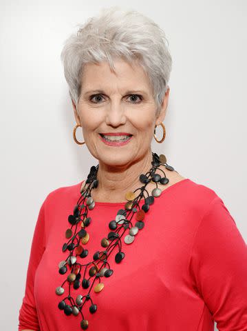 <p>Michael Kovac/Getty</p> Lucie Arnaz attends Prime Video's "Lucy And Desi" official FYC screening and panel on May 22, 2022 in Hollywood, California.