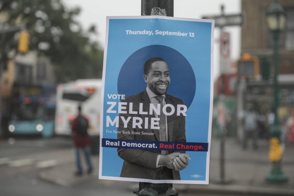 Myrie was elected to the state Senate in 2018. Stephen Yang