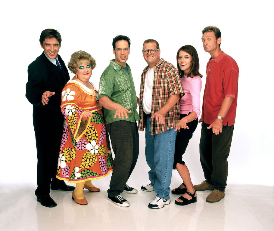 BPGEP9 CRAIG FERGUSON KATHY KINNEY DIEDRICH BADER DREW CAREY CHRISTA MILLER & RYAN STILES THE DREW CAREY SHOW (1998)