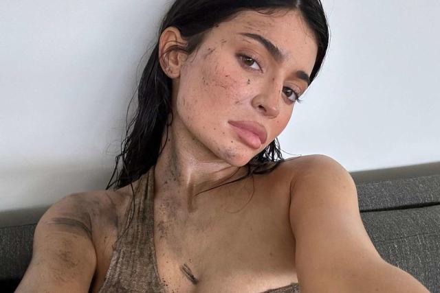 Kylie Jenner Shares Behind-the-Scenes Pics Covered in Dirt Body