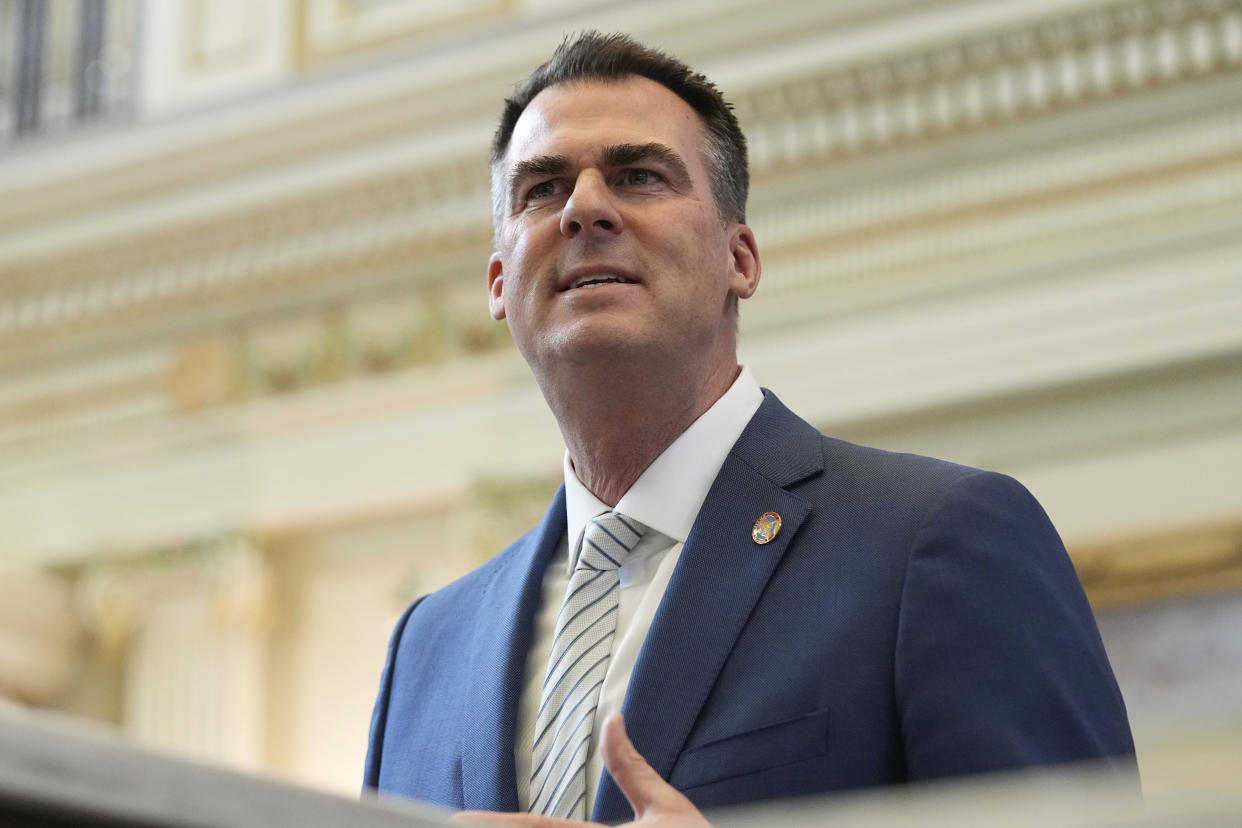 Oklahoma Gov. Kevin Stitt has rejected the Pardon and Parole Board recommendations of clemency in two  recent cases. (Sue Ogrocki/AP)