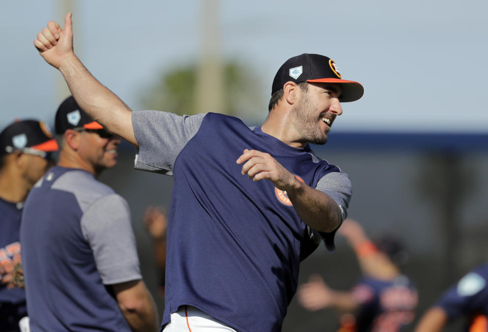 Justin Verlander isn't down with openers because that concept promises to wears down the bullpen. (AP)