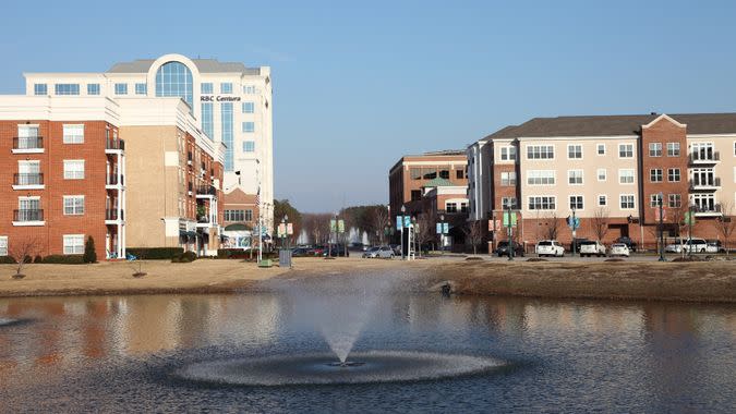 Newport News, Virginia at city center