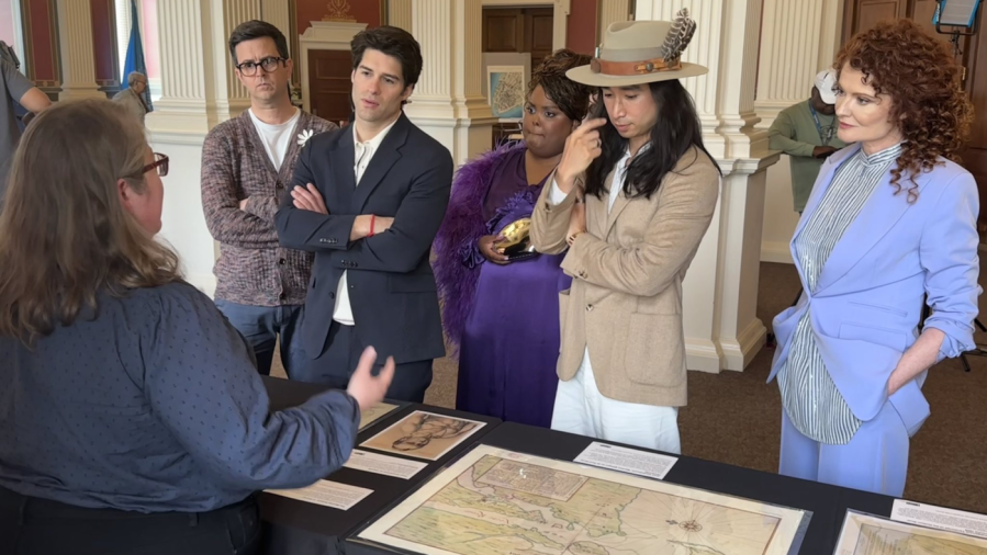 ‘Ghosts’ cast connects with characters’ histories at Library of Congress