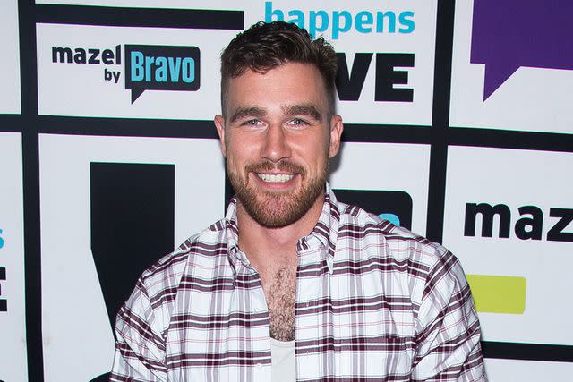 <p>Charles Sykes/Bravo/NBCU Photo Bank/NBCUniversal via Getty</p> Travis Kelce