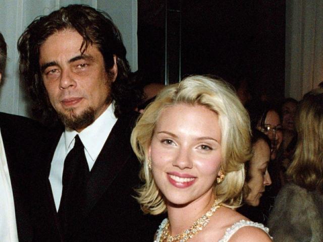 Scarlett Johansson denies 'outrageous' rumour that she had sex with Benicio  del Toro in a lift