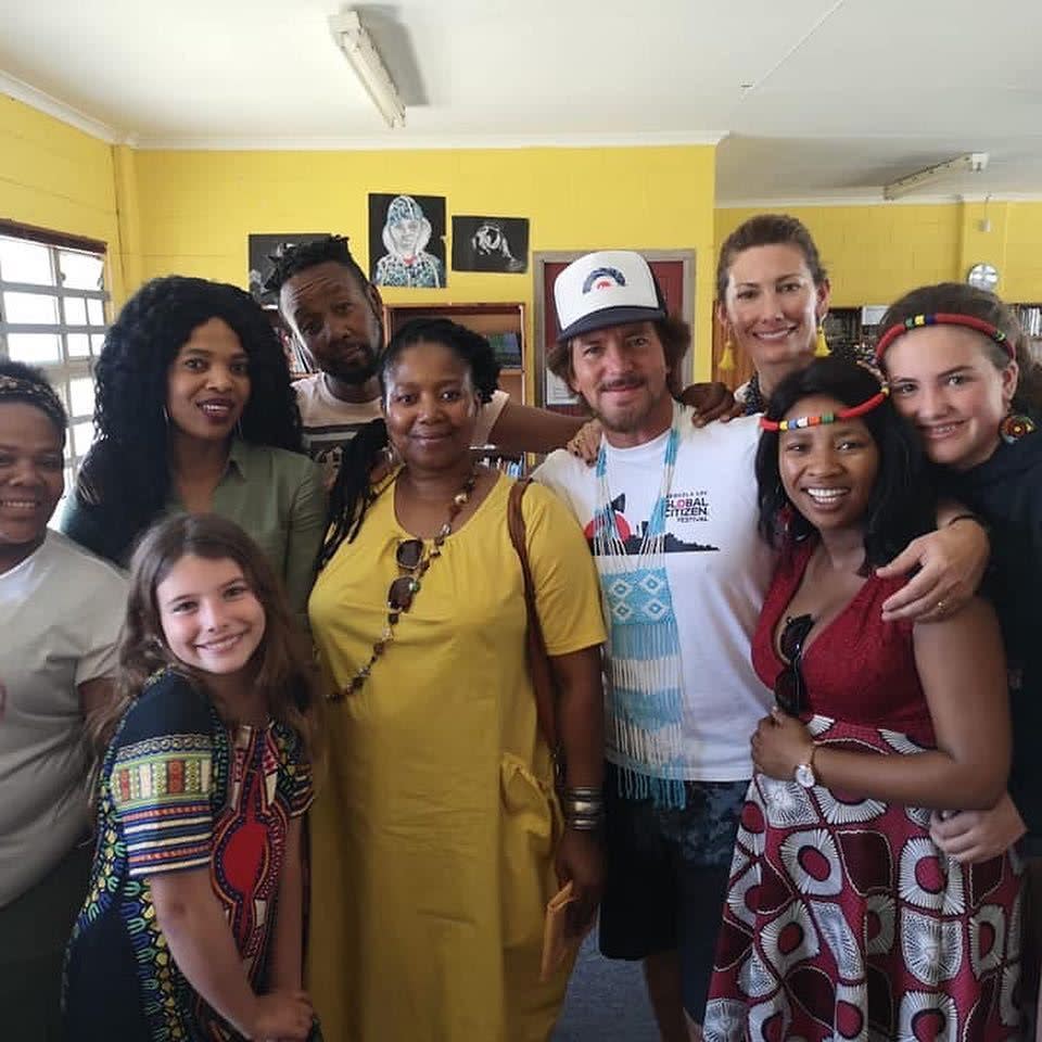 More than 10 years after recording The Molo Sessions, the Pearl Jam frontman met up with The Walmer High School Choir of South Africa.