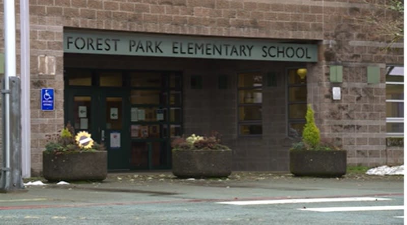 Forest Park Elementary in Portland, January 22, 2024 (KOIN)