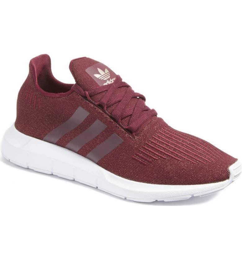 Get them <a href="https://shop.nordstrom.com/s/adidas-swift-run-sneaker-women/4648219?campaign=0102wellnessshoeshp&amp;jid=J009161&amp;cid=3jj7p&amp;cm_sp=merch-_-corp_3376_J009161-_-hp_corp_P03_shop&amp;cm_re=HP_P08_3x1-_-0122shoes_categorydriver_wellness-_-image" target="_blank">here</a>.