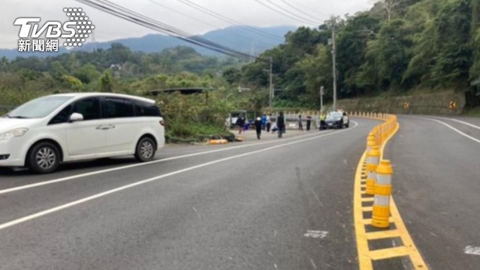 台3線發生死亡車禍。（圖／TVBS）