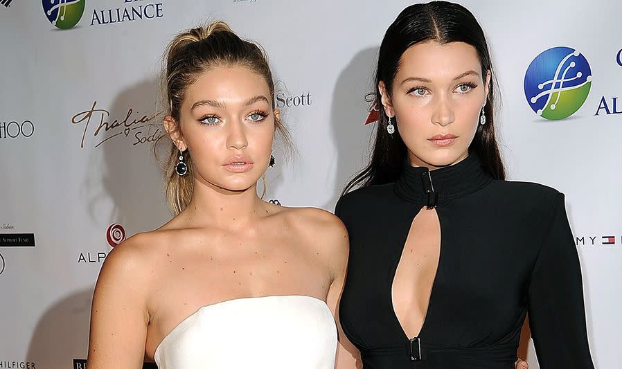 Gigi and Bella Hadid. Photo: Getty Images.