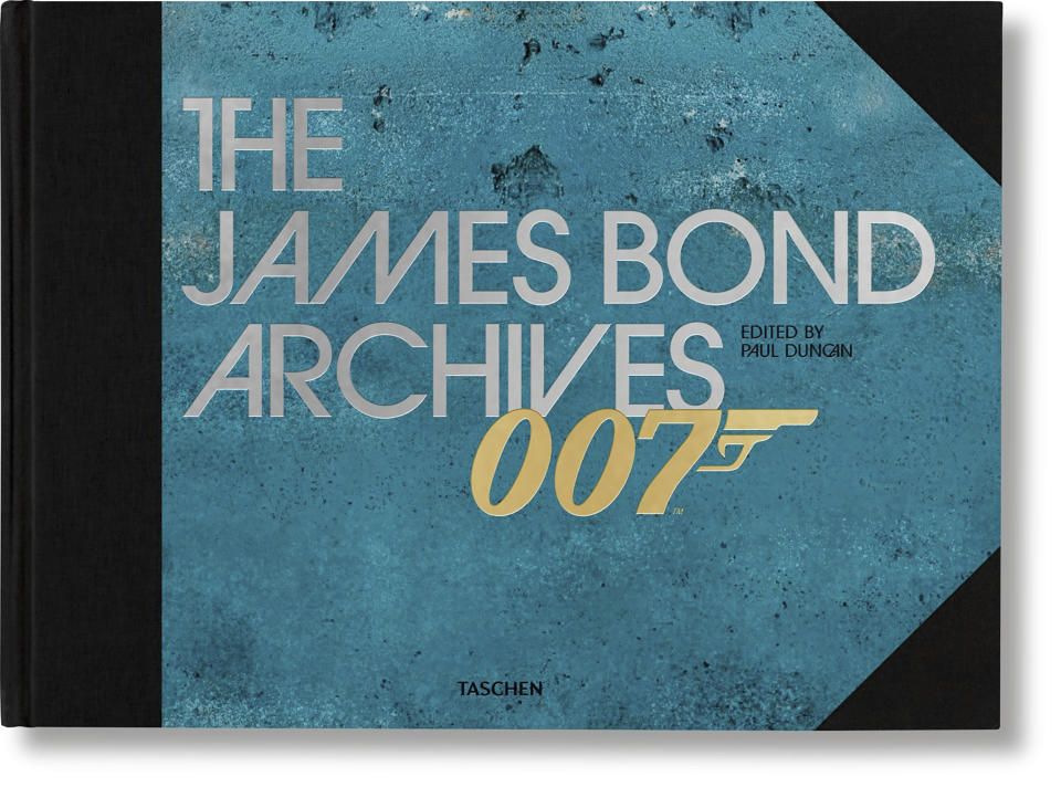 This image provided by Taschen shows the cover of "The James Bond Archive: 007," published by Taschen. With the film "No Time to Die" recently released and the 60th anniversary of the James Bond franchise next year, all things Bond make strong gifts for fans. (Taschen via AP)