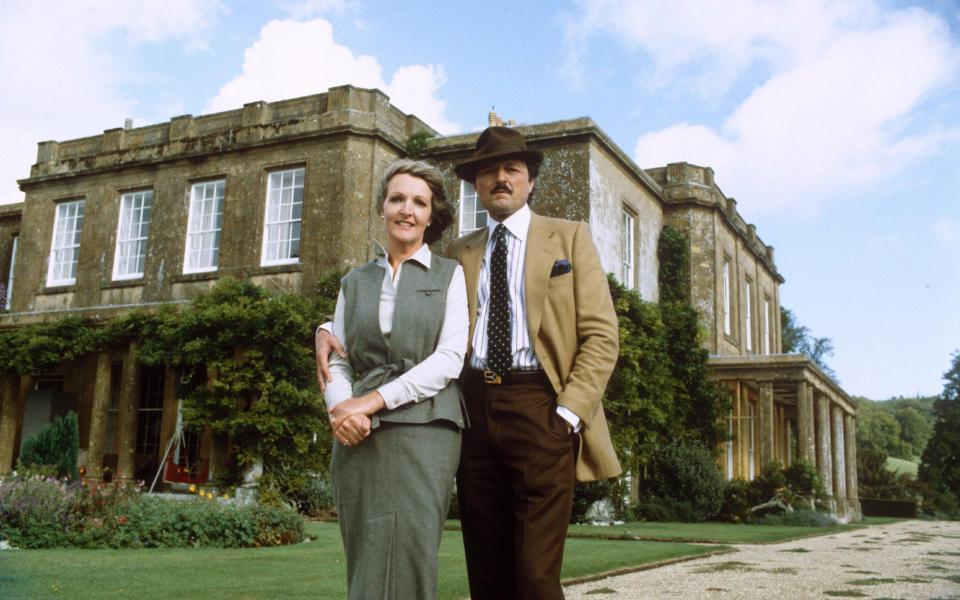 Penelope Keith and Peter Bowles in To The Manor Born - Shutterstock