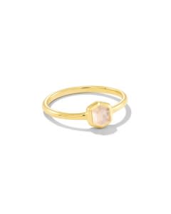 gold gemstone ring