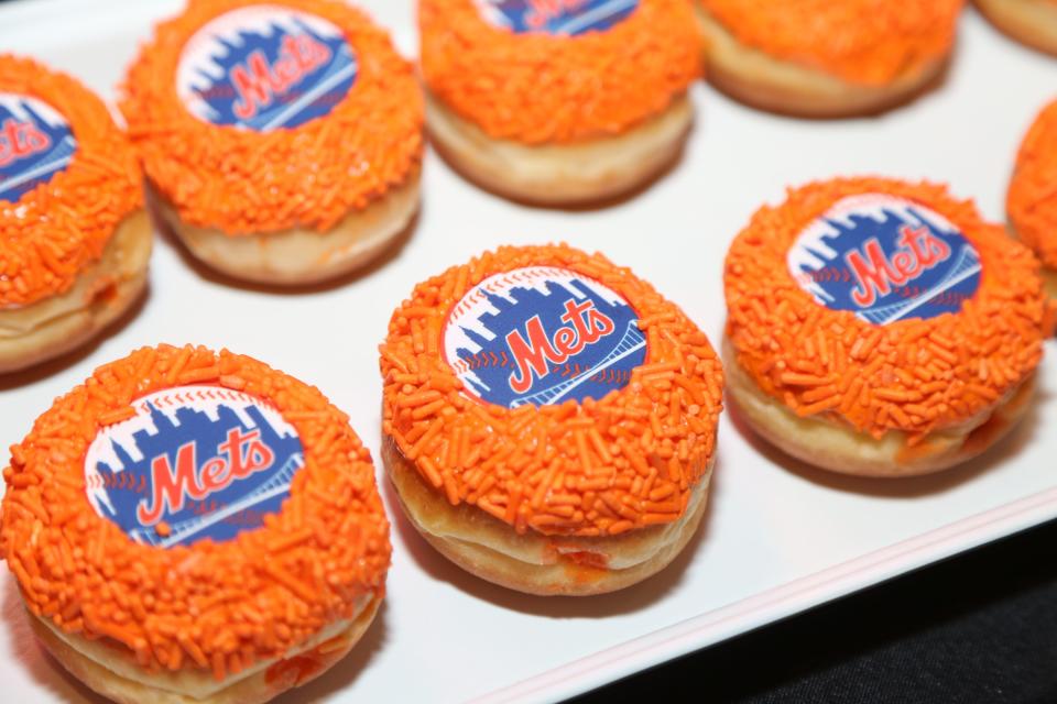 Queens, NY - March 21, 2024 -- The NY Mets hosted the 2024What's New at Citi Field Day, showcasing the added attractions and food that fans will find when baseball returns to Queens next week for opening day.