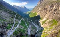 Trollstigen is perfect for nature trekking and striking panoramic views.