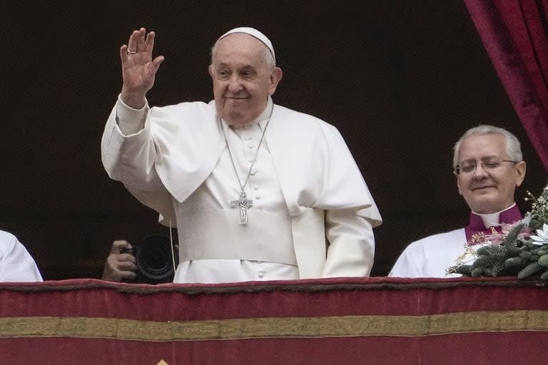 Francisco en su discurso de Navidad