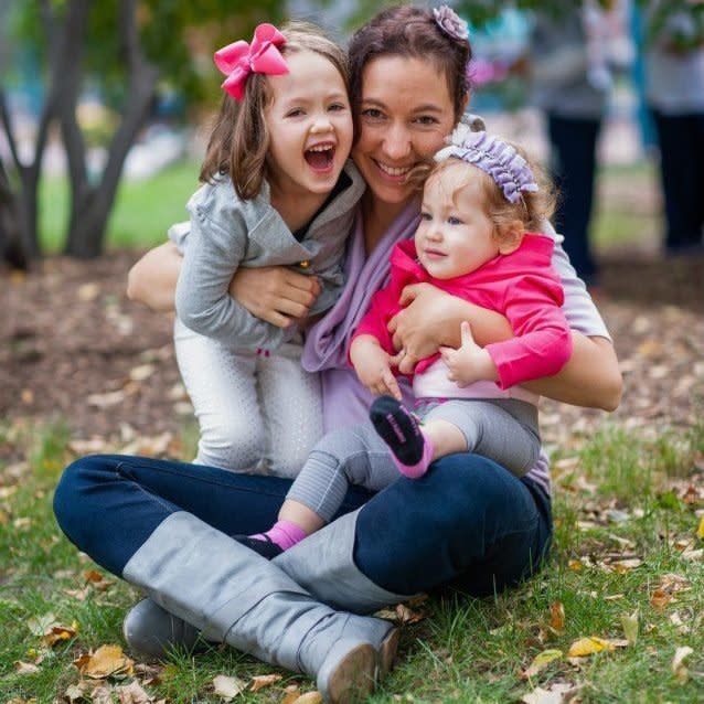 Me with my two daughters, Anya and Aria (Photo Courtesy of Danielle Braff)