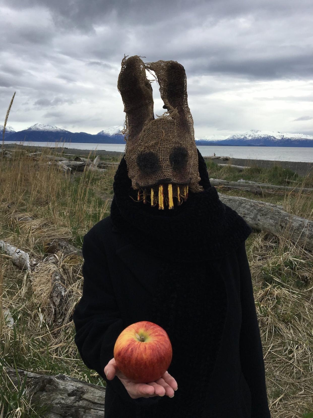 Crooked Crow Masks Scary Rabbit Mask