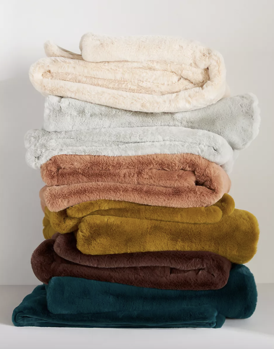 <p><a href="https://go.redirectingat.com?id=74968X1596630&url=https%3A%2F%2Fwww.anthropologie.com%2Fshop%2Fsophie-faux-fur-throw-blanket&sref=https%3A%2F%2Fwww.goodhousekeeping.com%2Fhome-products%2Fg46330970%2Fbest-throw-blankets%2F" rel="nofollow noopener" target="_blank" data-ylk="slk:Shop Now;elm:context_link;itc:0;sec:content-canvas" class="link ">Shop Now</a></p><p>Sophie Faux Fur Throw Blanket</p><p>anthropologie.com</p><p>$98.00</p>