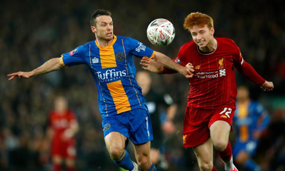 Sepp van den Berg made his most recent Liverpool appearance in the FA Cup against Shrewsbury in February 2020.