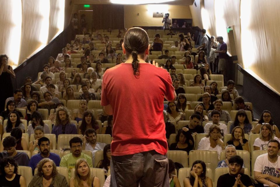 <em>Sztajnszrajber vio siempre una continuidad entre el aula y el escenario</em>