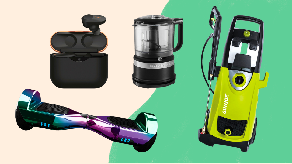 Snag markdowns on top-tier products from Sun Joe, KitchenAid, Sony and more.