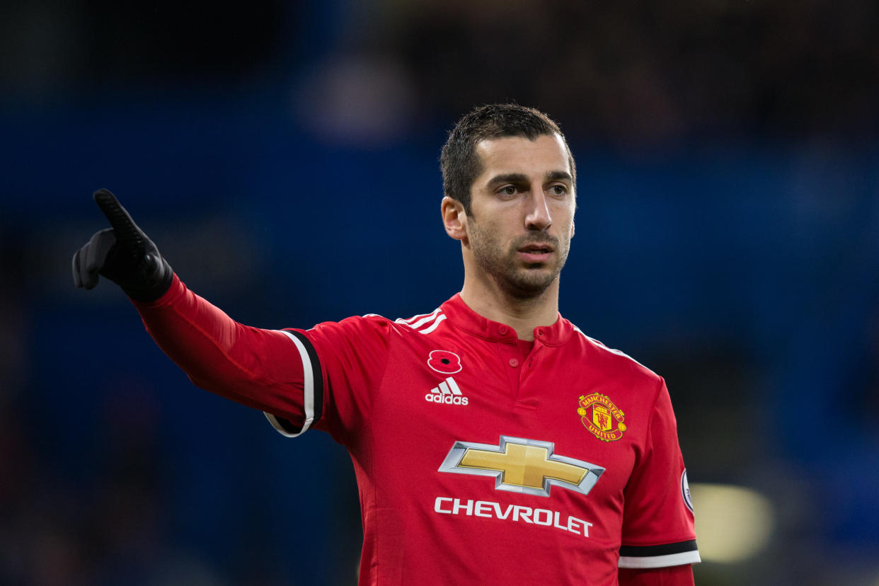 Henrikh Mkhitaryan has fallen out of favour at Manchester United