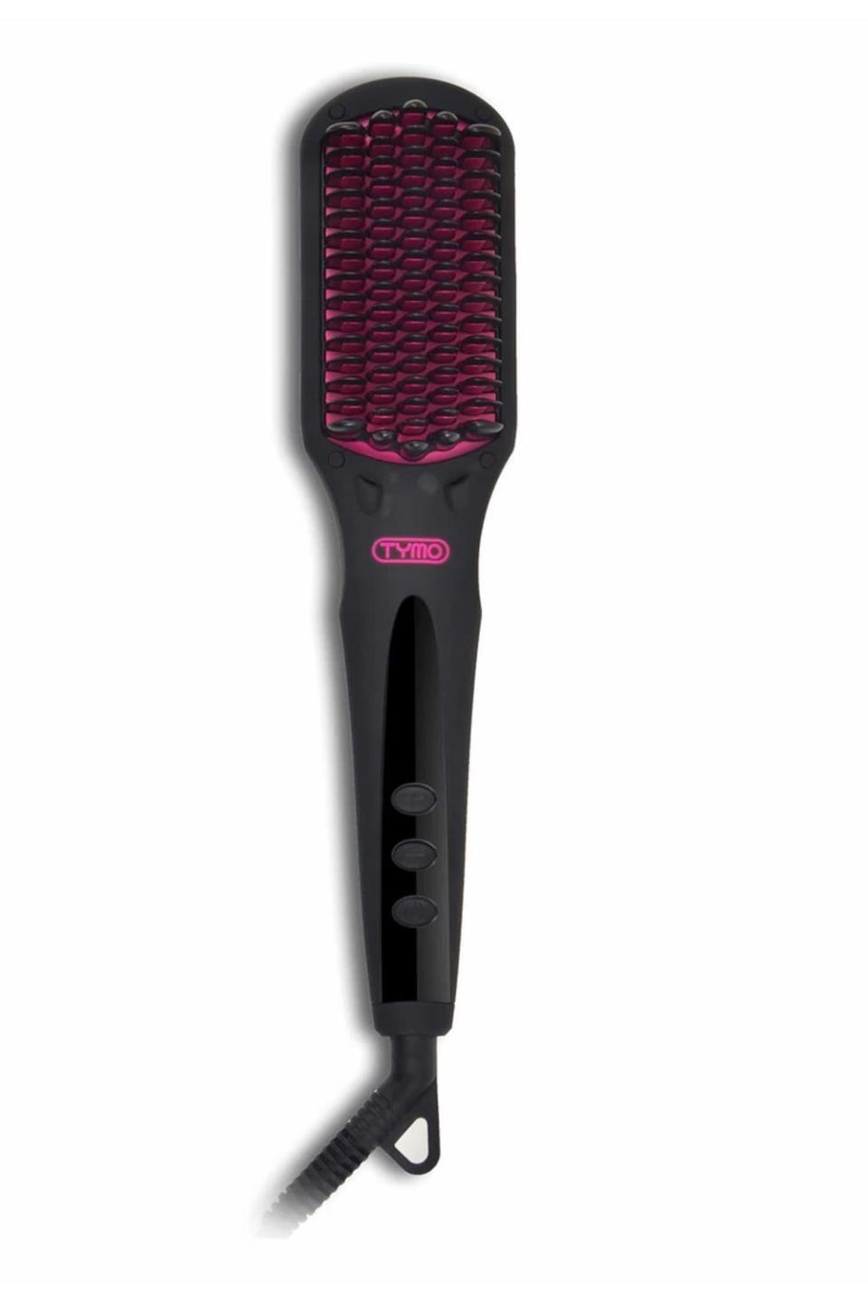 8) Tymo Ionic Hair Straightener Brush