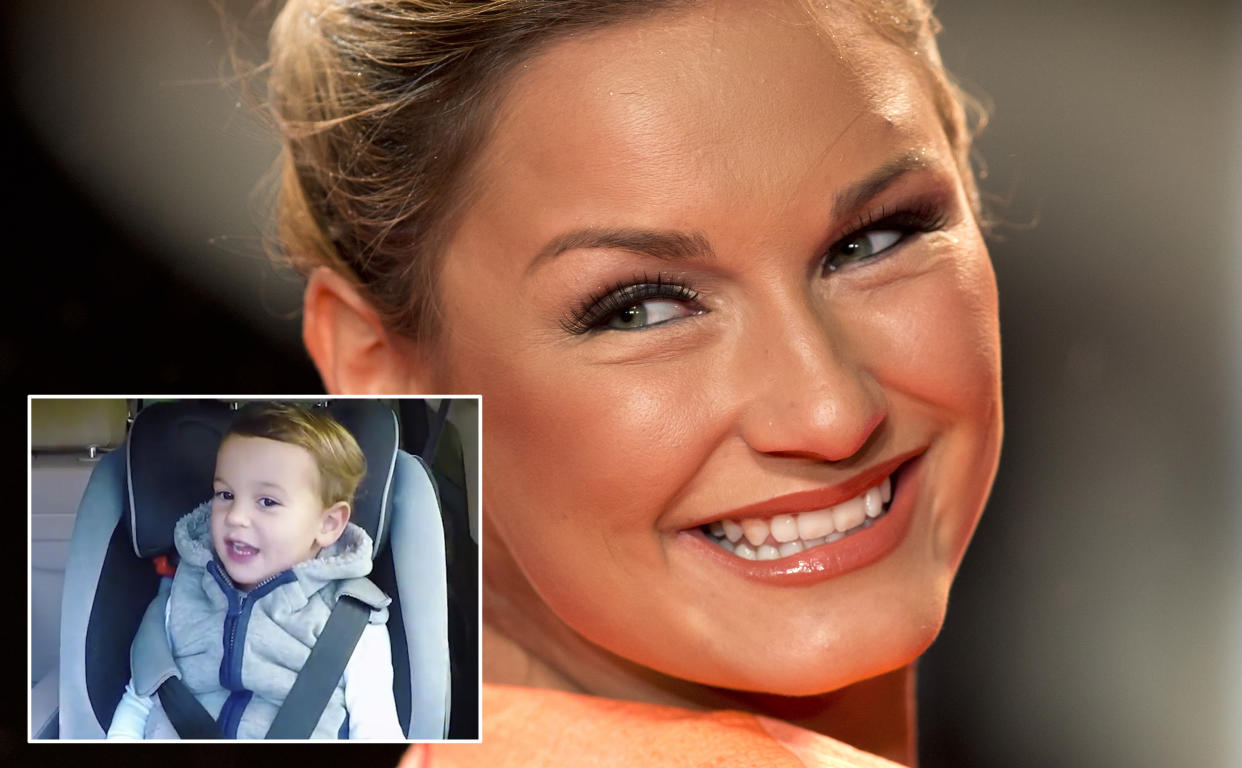 Sam Faiers sparked a debate about car seat safety [Photo: Getty/ITV Be]