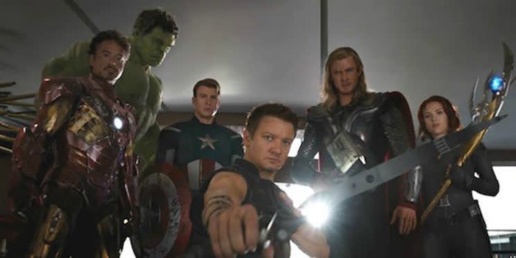 The Avengers, but where's Spider-Man [Image via Marvel Studios]