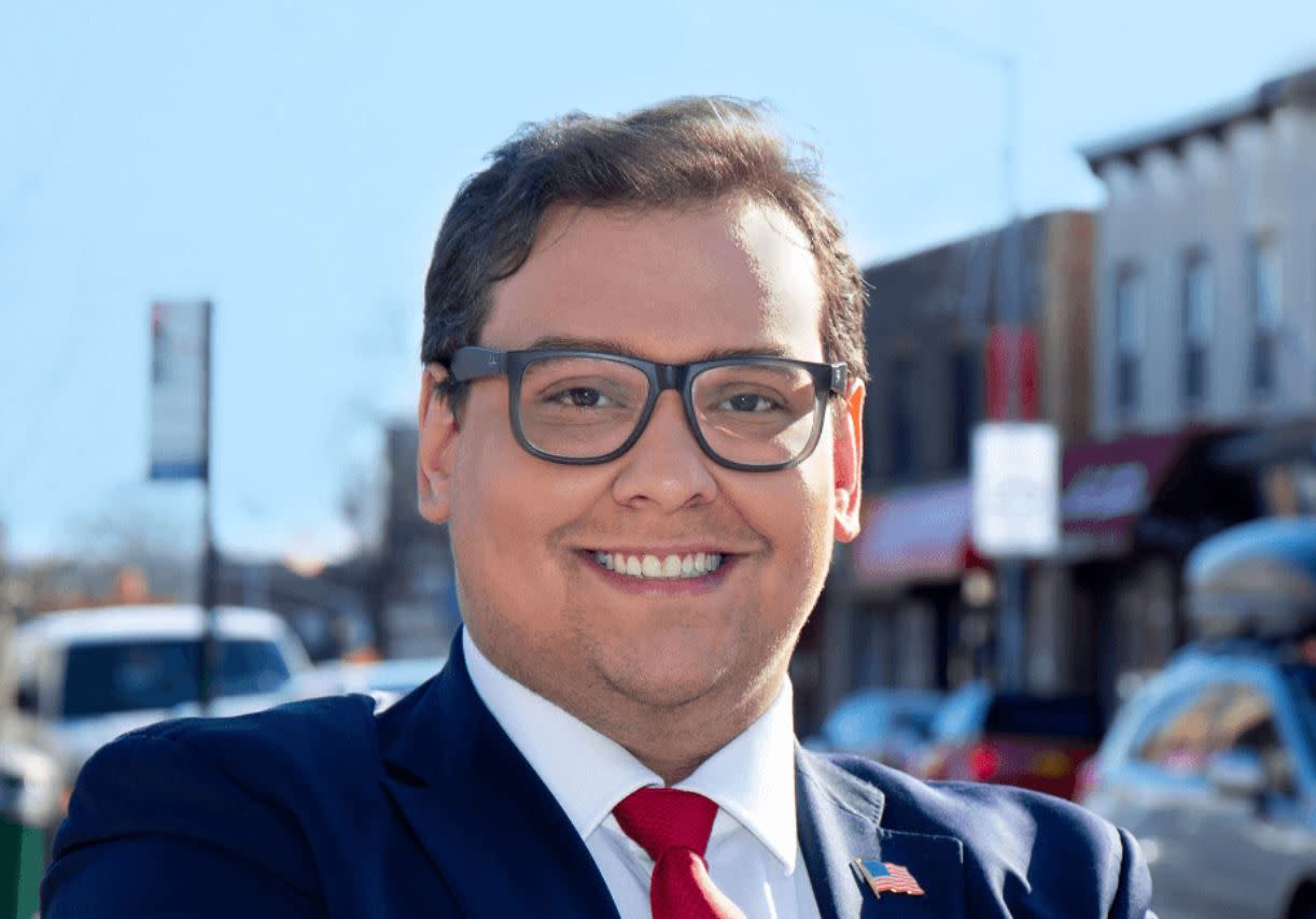 George Santos, a Long Island Republican running for Congress.