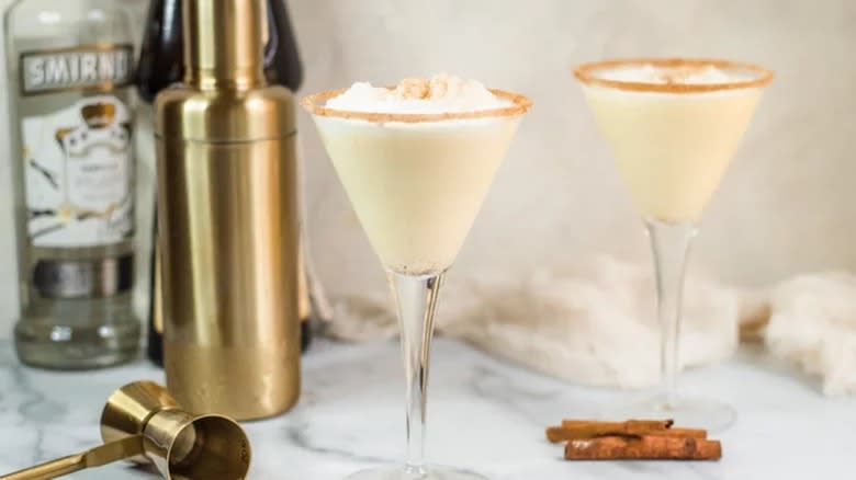 Eggnog Martini