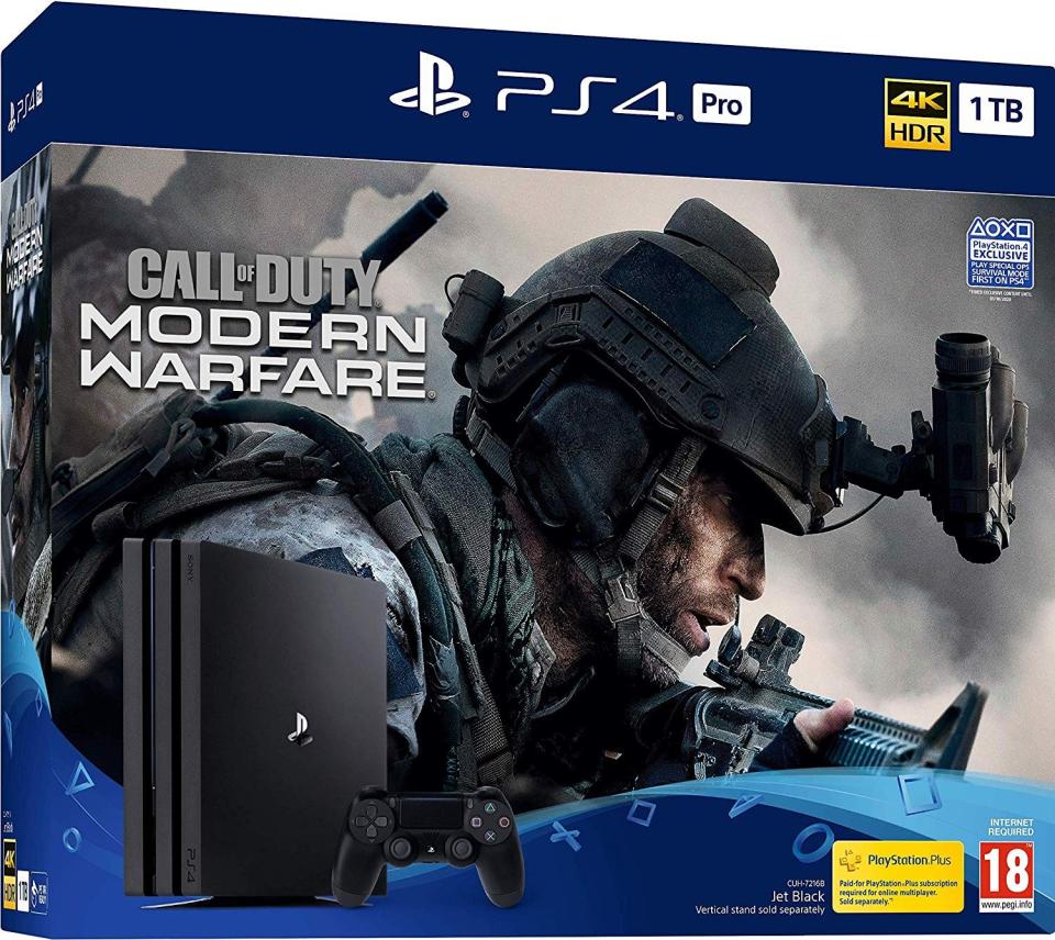 cyber monday Call Of Duty Modern Warfare PS4 Pro Bundle