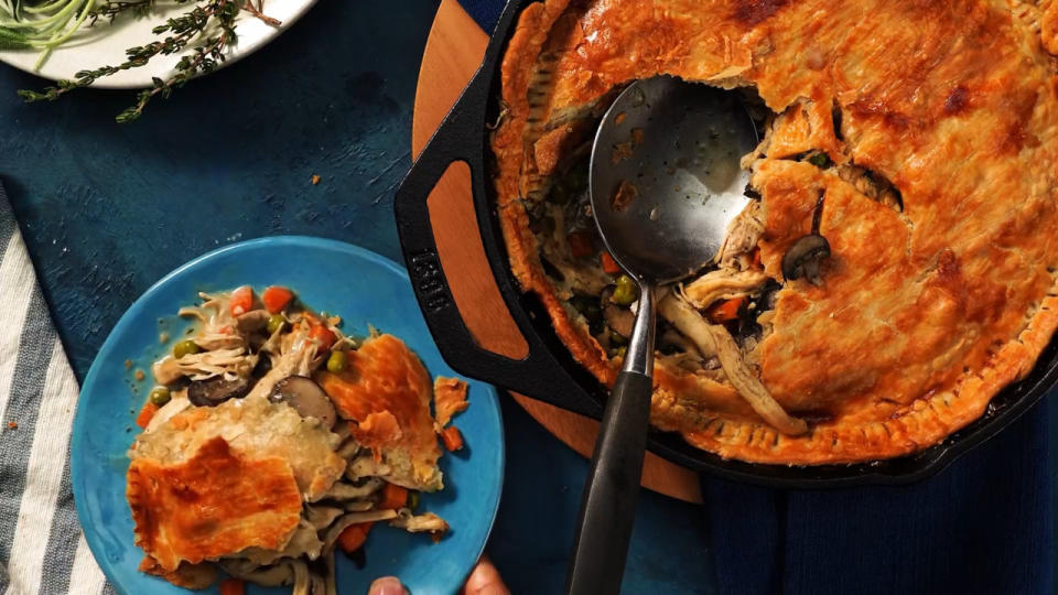 Skillet Chicken Potpie