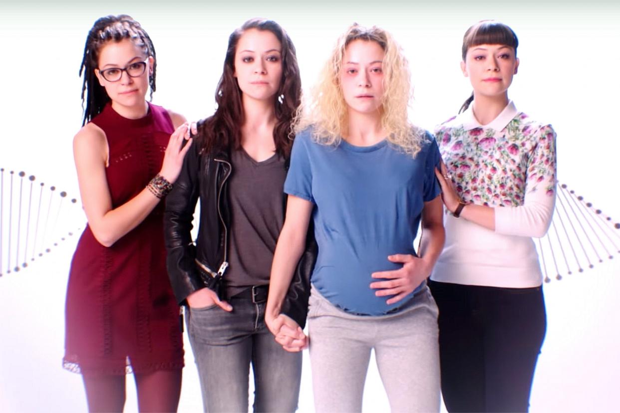 Tatiana Maslany as Cosima, Sarah, Helena, and Alison (Photo: BBC America)