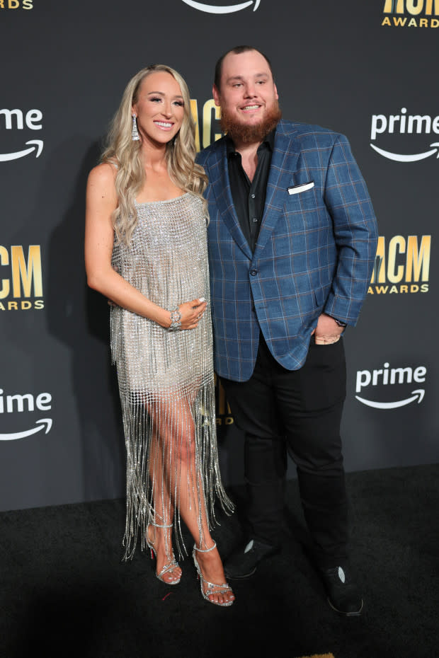 Nicole Hocking and Luke Combs attend the 58th Academy Of Country Music Awards at The Ford Center at The Star on May 11, 2023, in Frisco, Texas.<p>Theo Wargo/WireImage</p>