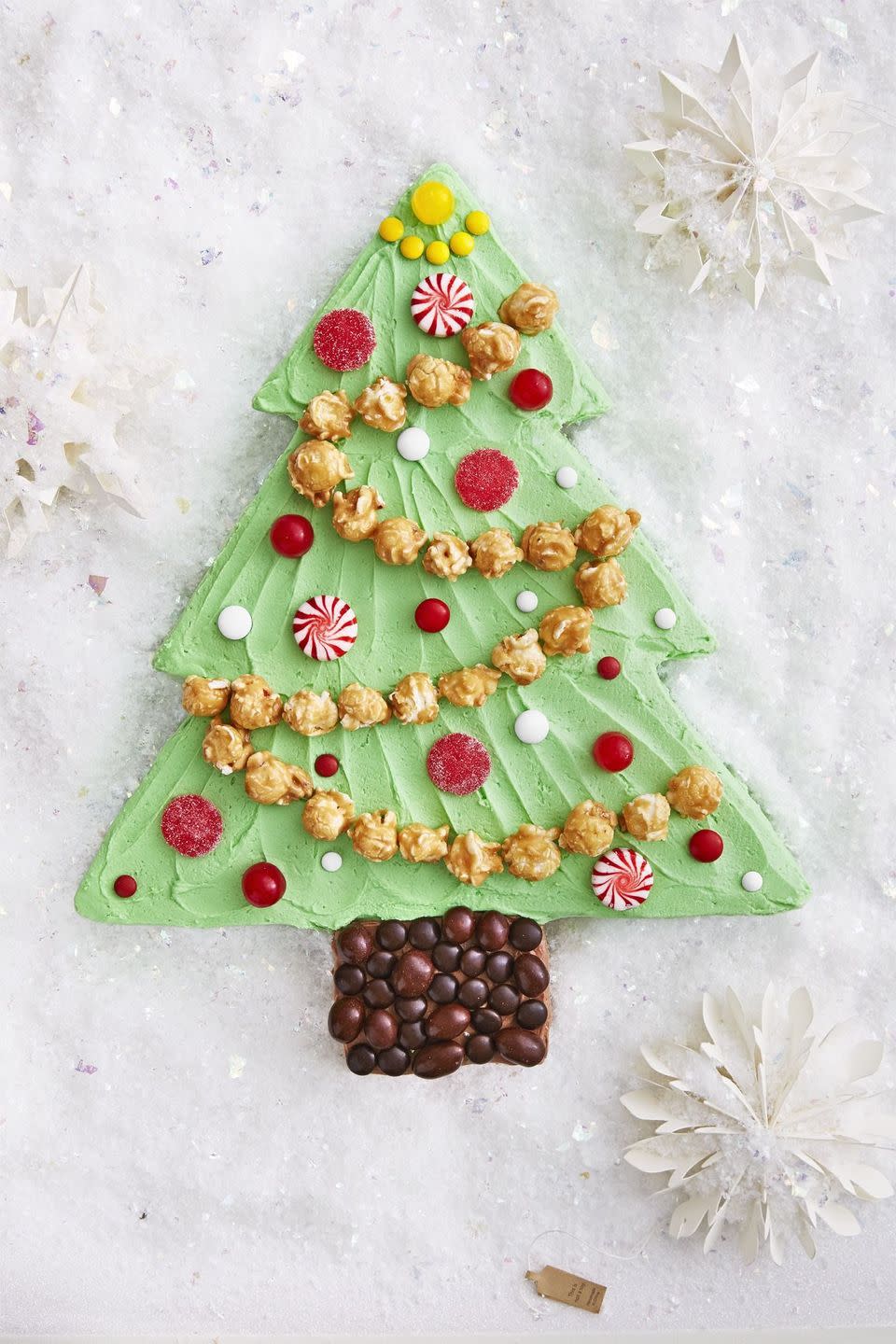 Christmas Tree Sheet Cake