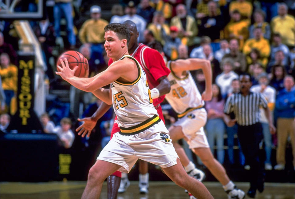 Missouri Tigers Jed Frost on February 26, 1994. (Patrick Murphy-Racey / Sports Illustrated via Getty Images file)