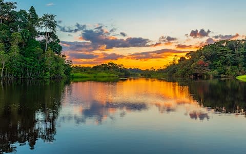 Amazon river - Credit: Getty