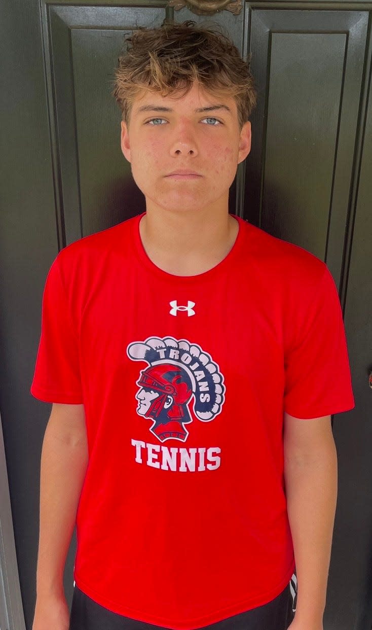 Banks Beckwith of Bridgewater-Raynham High has been named to The Patriot Ledger/Enterprise Boys Tennis All-Scholastic Team.